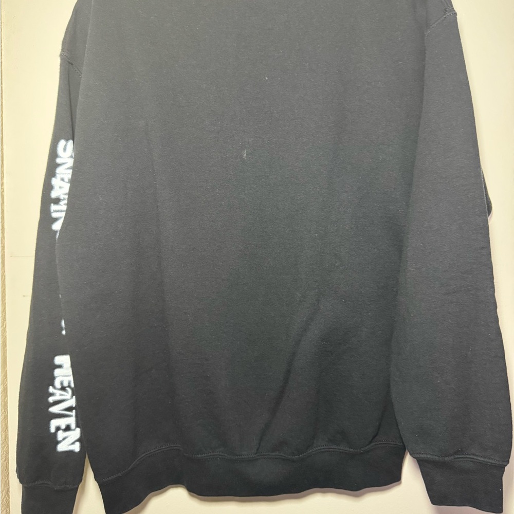 EUC Waterparks Sneaking Out Of Heaven Rock Band Music Black Sweatshirt Size L - Picture 3 of 5